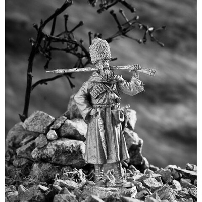 Оловянный солдатик Горец 1817-64 г. г.