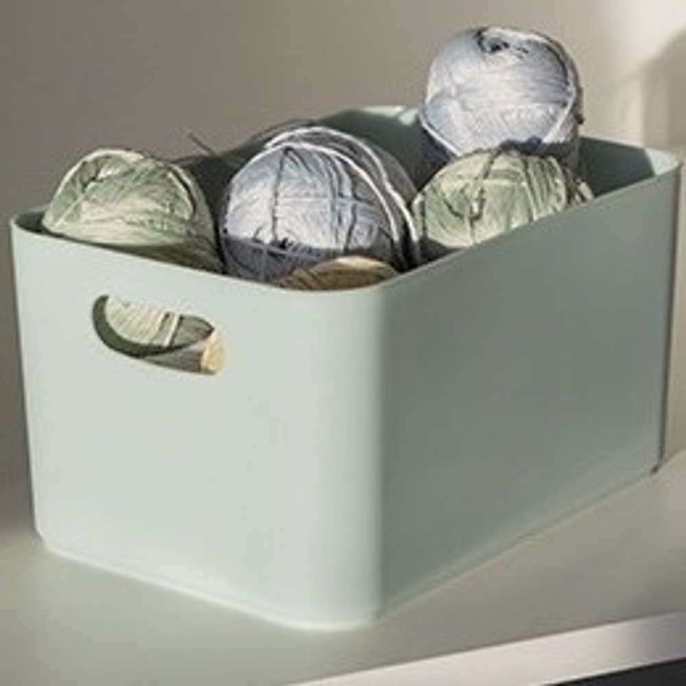 Корзина Agraba, 3.7 л, 23х16х12 см, цвет серая мистерия, пластик