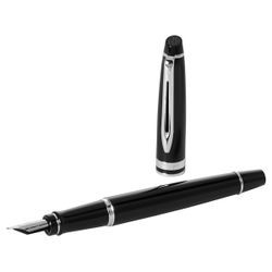 Перьевая ручка Waterman Expert Black CT с пером M (S0951760) 2
