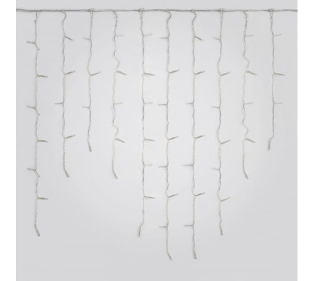 Гирлянда UNIEL Бахрома WHITE 1,8 м