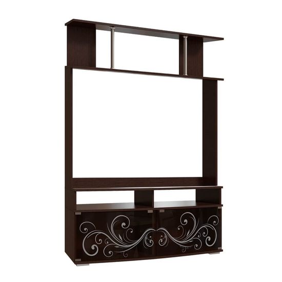 Гостиная ФЛОРЕНЦИЯ тв секция NEW венге/дуб атланта (1200*1780*490) /3/(СНЯТА С ПР-ВА)