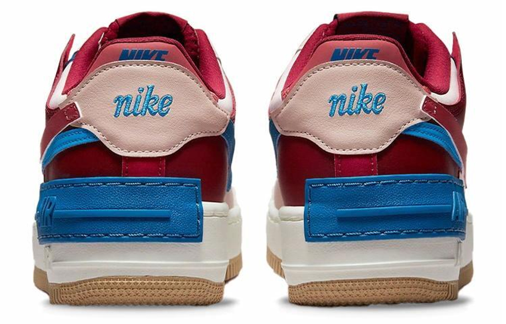 Кроссовки Nike Air Force 1 Low Shadow "Multi-Color" (Женская размерная сетка)