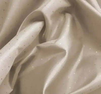 Ткань подкладочная Жаккард, шир. 150 см, 60 гр/м2, 100% п/э, бежевый