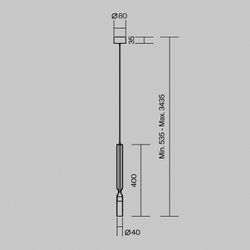 Подвесной светильник Maytoni Peg MOD469PL-L3B3K