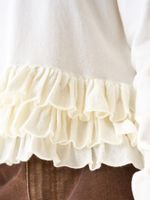 Джемпер для девочки AT1259 молочный