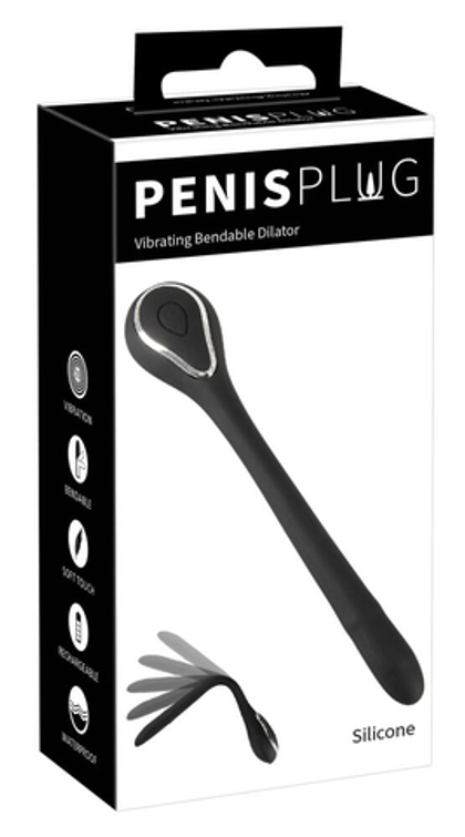 PENIS PLUG - Гибкий уретральный массажер с вибрацией