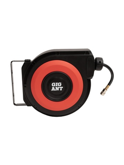 Шланг пневматический на автоматической катушке (длина 10+1 м; 10х16 мм; ПВХ; рапид) Gigant Professional G-PG85150