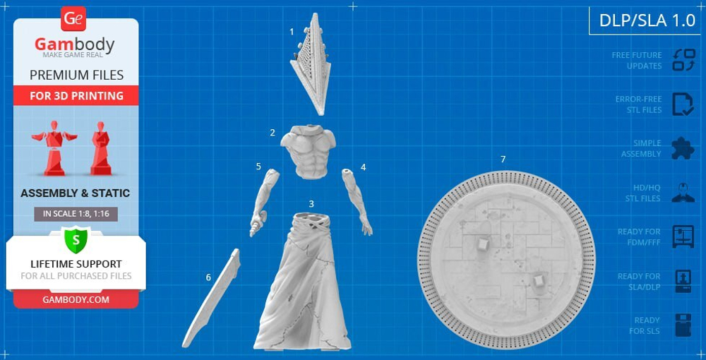 Фигурка Пирамидоголовый Pyramid Head Silent Hill