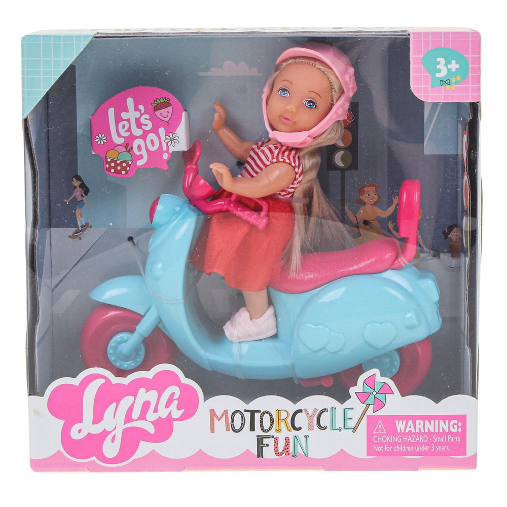 Кукла тип модница с аксесс. коробка 4607