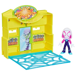 Hasbro Spidey Amazing Friends - набор для супермаркетов + фигурка Ghost Spider F8361 / артикул   F6688 F8361  / GTIN 5010996139160
