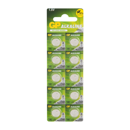 Батарейка 191A GP 1,5V (1шт.)