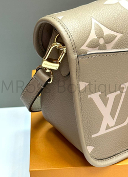 Сумка Louis Vuitton Сэтчел Diane темно - бежевого цвета