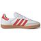 Кроссовки adidas originals SAMBA OG для скейтборда Низкие Белые и красные женские