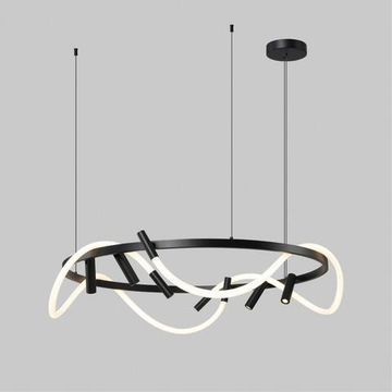 Люстра подвесная LED 84W 3000K APL.773.03.84 чёрный Sindrillon Aployt