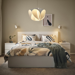 IKEA BÄCKNATE  (ИКЕА БÄСКНАТЕ)  -  / HEMMA Подвесной светильник, белый, 50 см