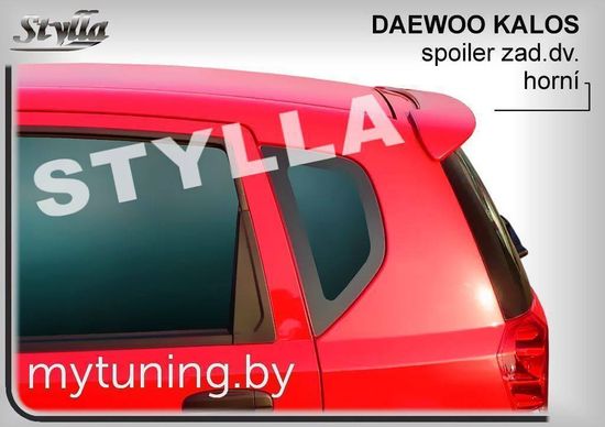 Козырек для Chevrolet Aveo hatchback