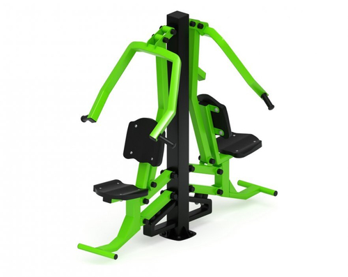 Уличный тренажер Жим от груди двойной СТ 030