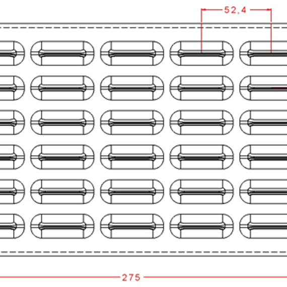 31 | Форма для шоколадных изделий (275*175 мм)
