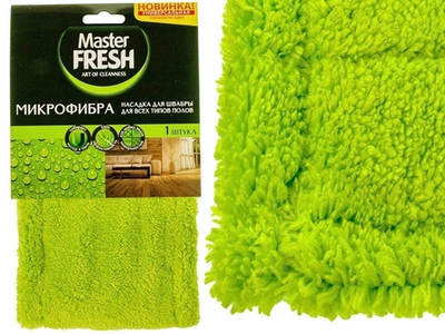 Насадка для швабры-флеттер,42*12см микрофибра Master FRESH