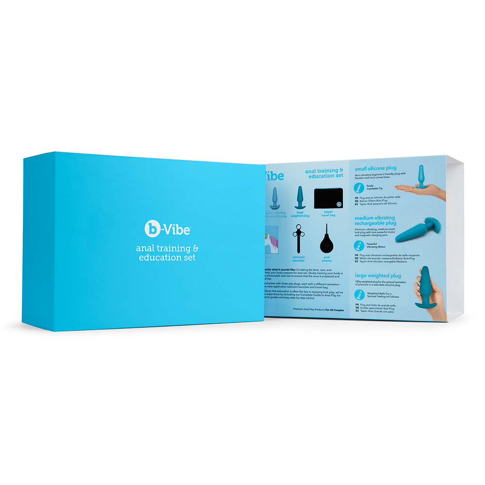 B-Vibe Anal Education Set - Набор для анального секса