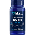 Super Ubiquinol CoQ10 100 мг 60 капсул Life Extension
