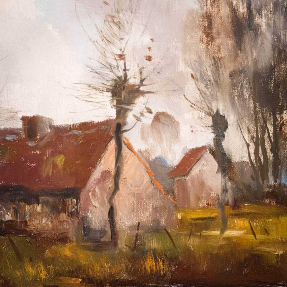 Картина «Весенний пейзаж»