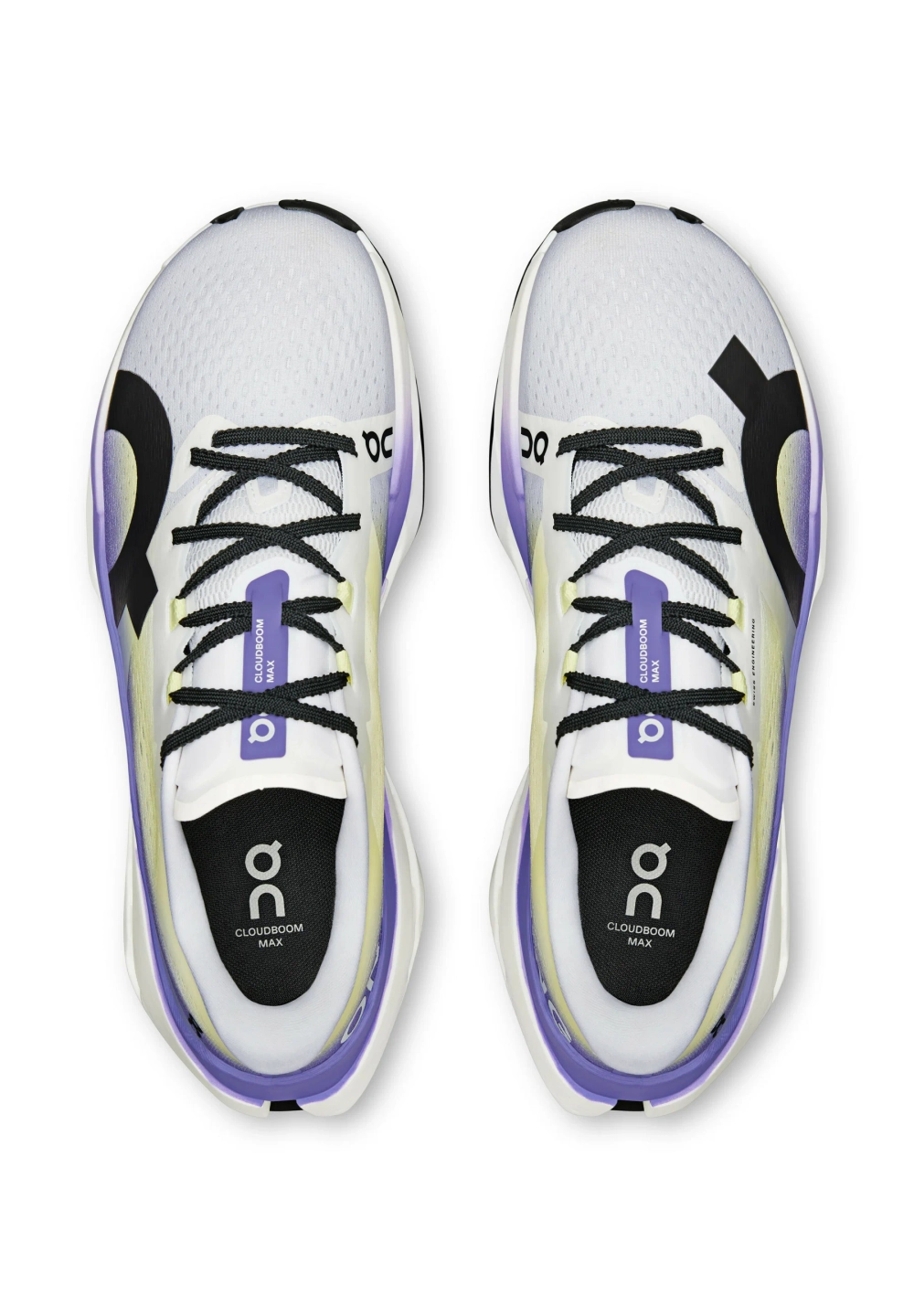 Кроссовки для бега On Cloudboom Max white juniper