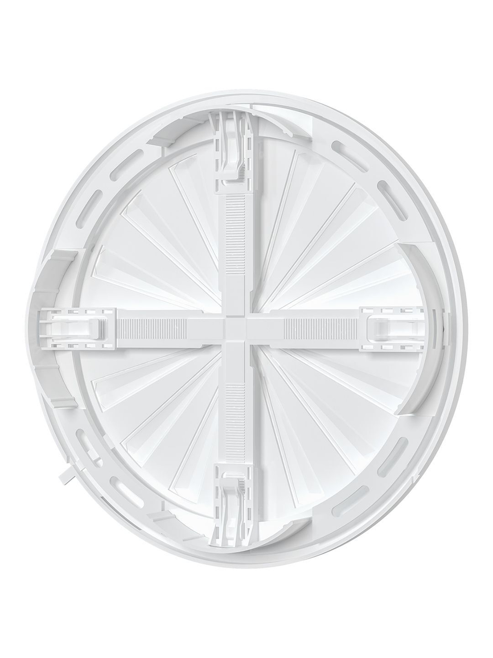 Решетка вентиляционная RKU фланец D90-160 регулируемая D180 пластик ERA