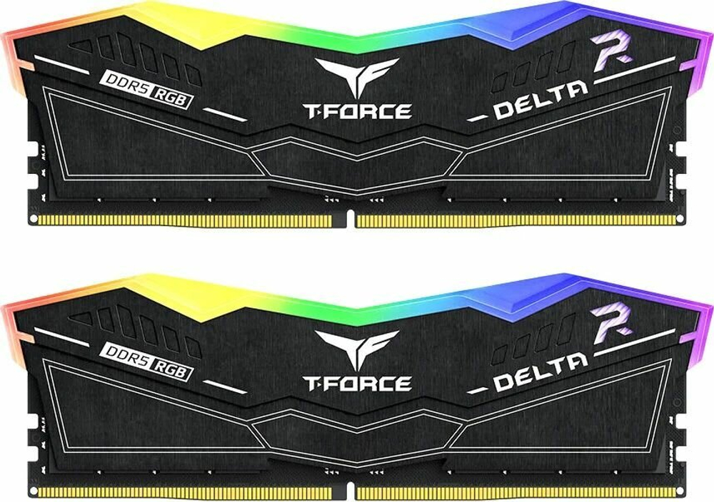 Оперативная память T-Force Delta RGB DDR5 серии 6400 / 6600 / 7200 МГц 32 ГБ