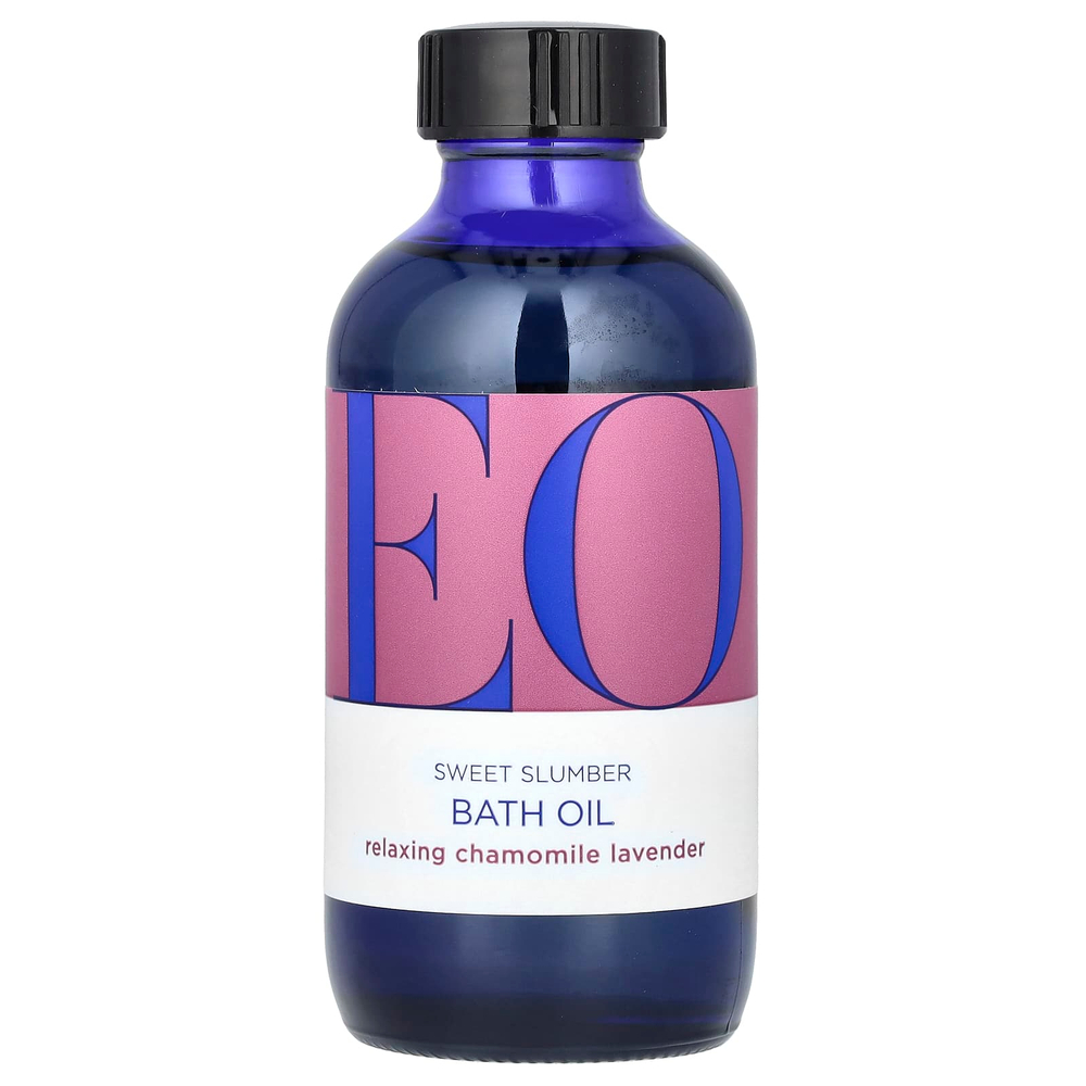 EO Products, Масло для ванн Sweet Slumber, расслабляющая ромашка и лаванда, 118 мл (4 жидк. унц.)