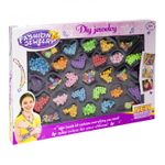 Набор для создания украшений-бусины Alingar, 465х335х40мм,"Fashion jewelry 3", 3 вид. бус., подвес., 4х1,2 м леска, карт. уп.