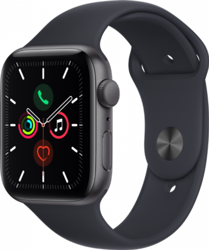 Смарт-часы Apple Watch SE A2352, 44мм, MKQ63LL/A, Grey