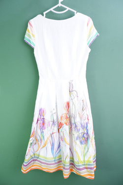 Платье Eveline романтичное и красивое, маркировка 36, визуально на 42 размер