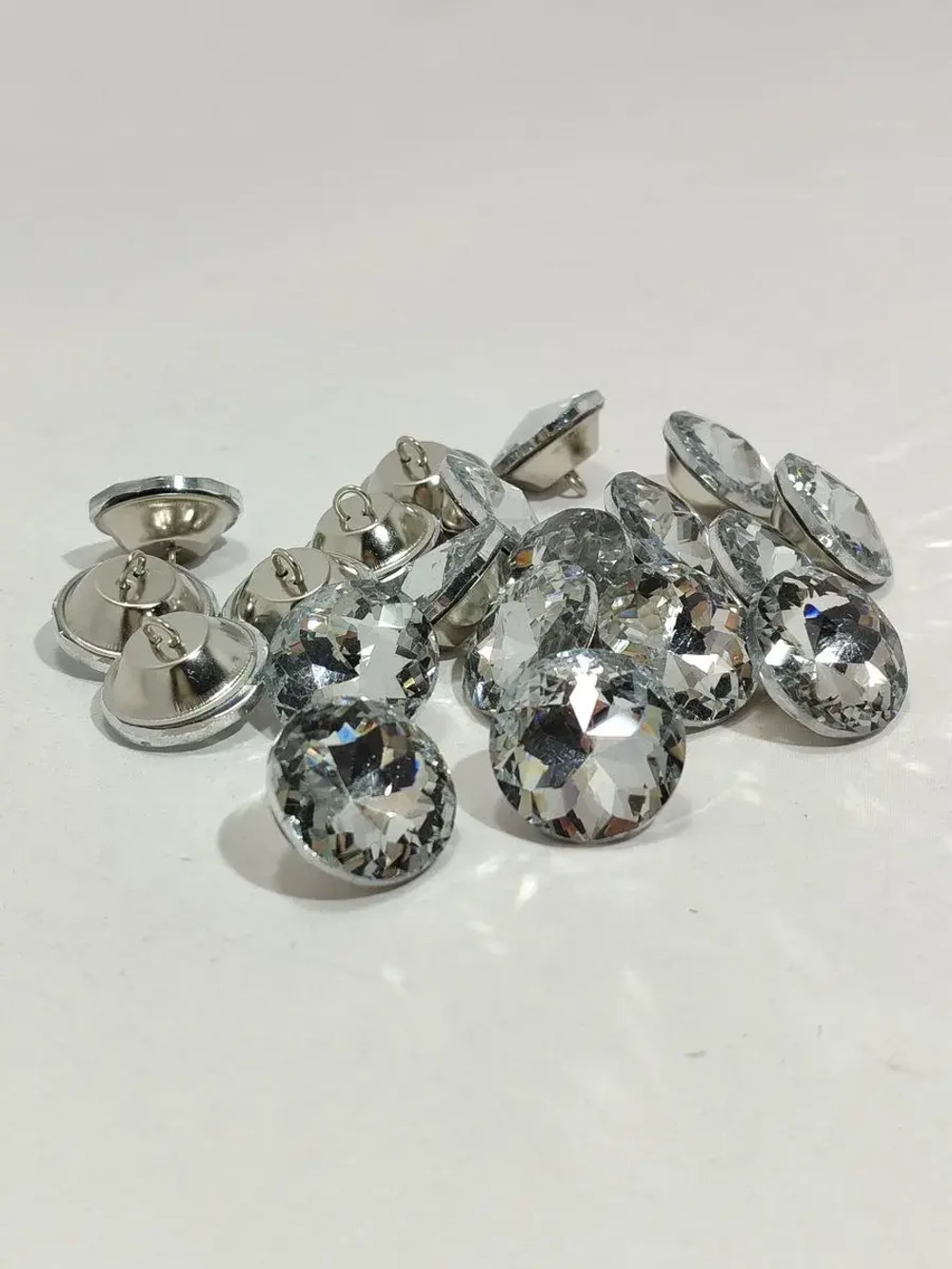 Стразы 30 мм пришивные для каретной стяжки