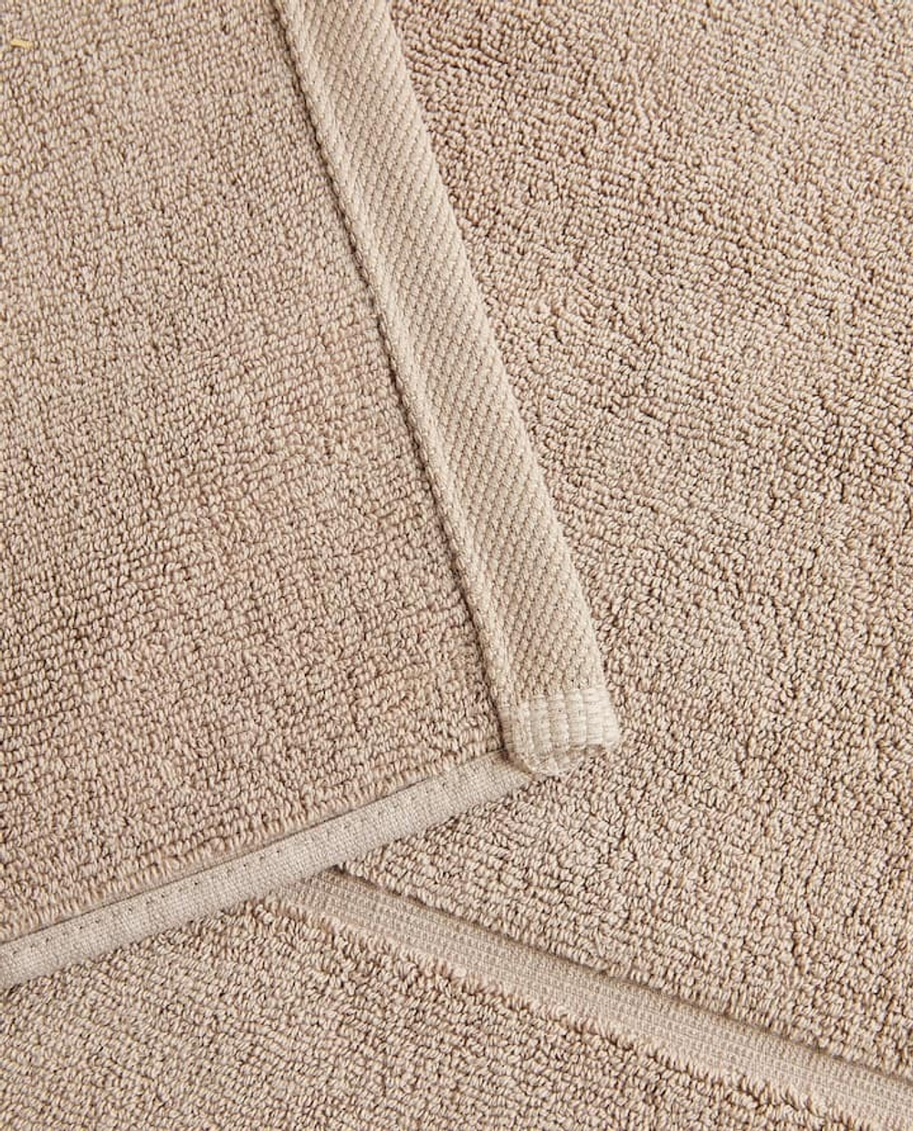 ZARA HOME ХЛОПКОВЫЙ НЕСКОЛЬЗЯЩИЙ КОВРИК ДЛЯ ВАННОЙ, БЕЖЕВЫЙ