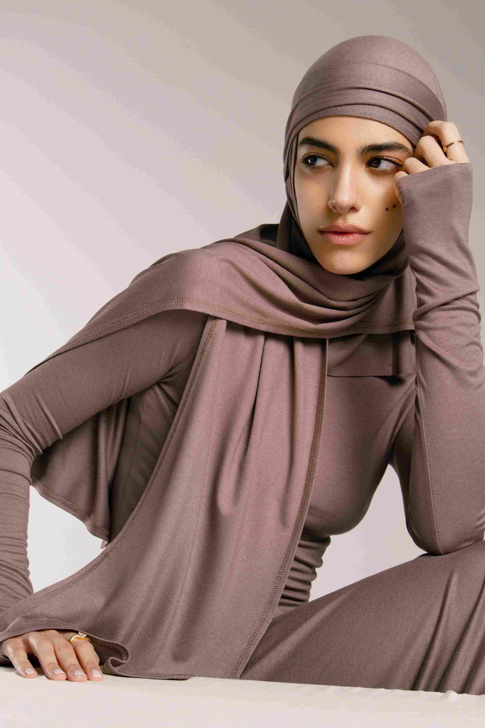 Хиджаб Молик тройка мокко