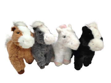 Мягкая игрушка Лошадка в ассорт. 20х23см