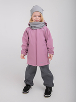 Куртка из софтшелла "Пыльная роза"