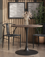 Стул обеденный Wishbone Style черный