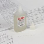 Клей канцелярский силикатный ОФИСМАГ (для бумаги, картона) 110 г, 224600