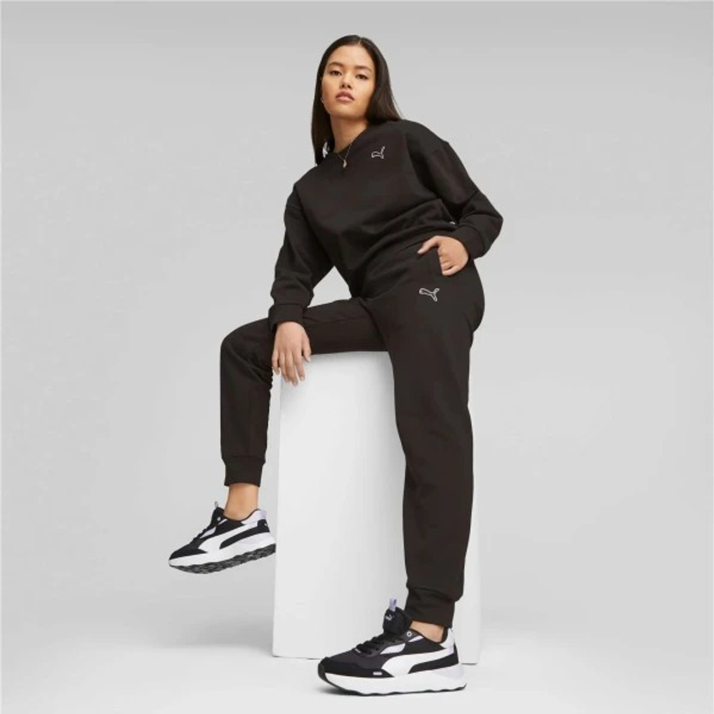 Брюки спортивные женские PUMA BETTER ESSENTIALS Pants cl FL