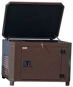 Кожух для генератора Geon Premium 1200S летний RAL 8017 GP1200S8017