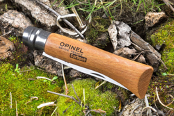 Нож Opinel №10, углеродистая сталь, бук