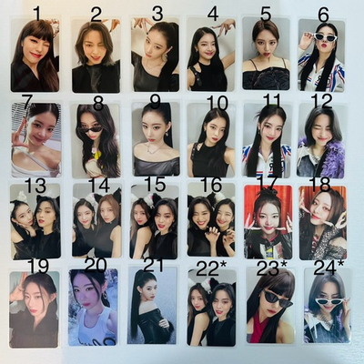 Фотокарты ITZY - Cheshire (альбомные)