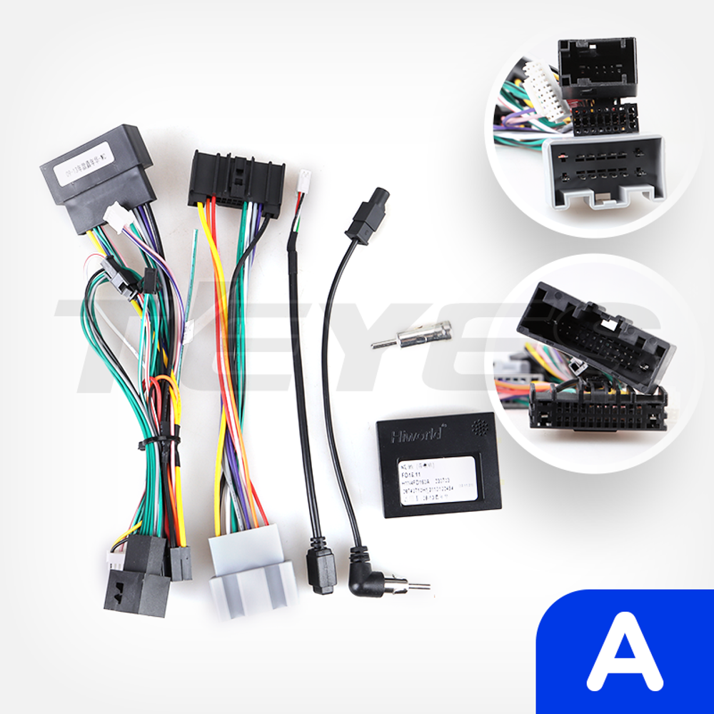 Магнитола для Ford Fiesta MK6 2008-2012 (красный БК) - Teyes LUX ONE 360 монитор 12.3" 2K QLED на Android 10, 6Гб+128Гб, CarPlay, 4G SIM-слот, 4 камеры в комплекте