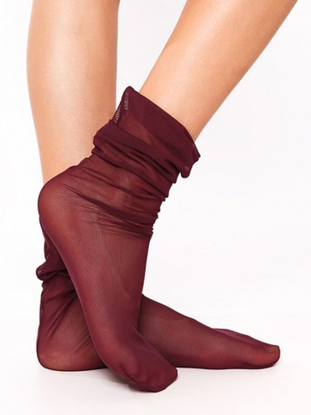 231K-920 НОСКИ ЖЕНСКИЕ винный (23-25)