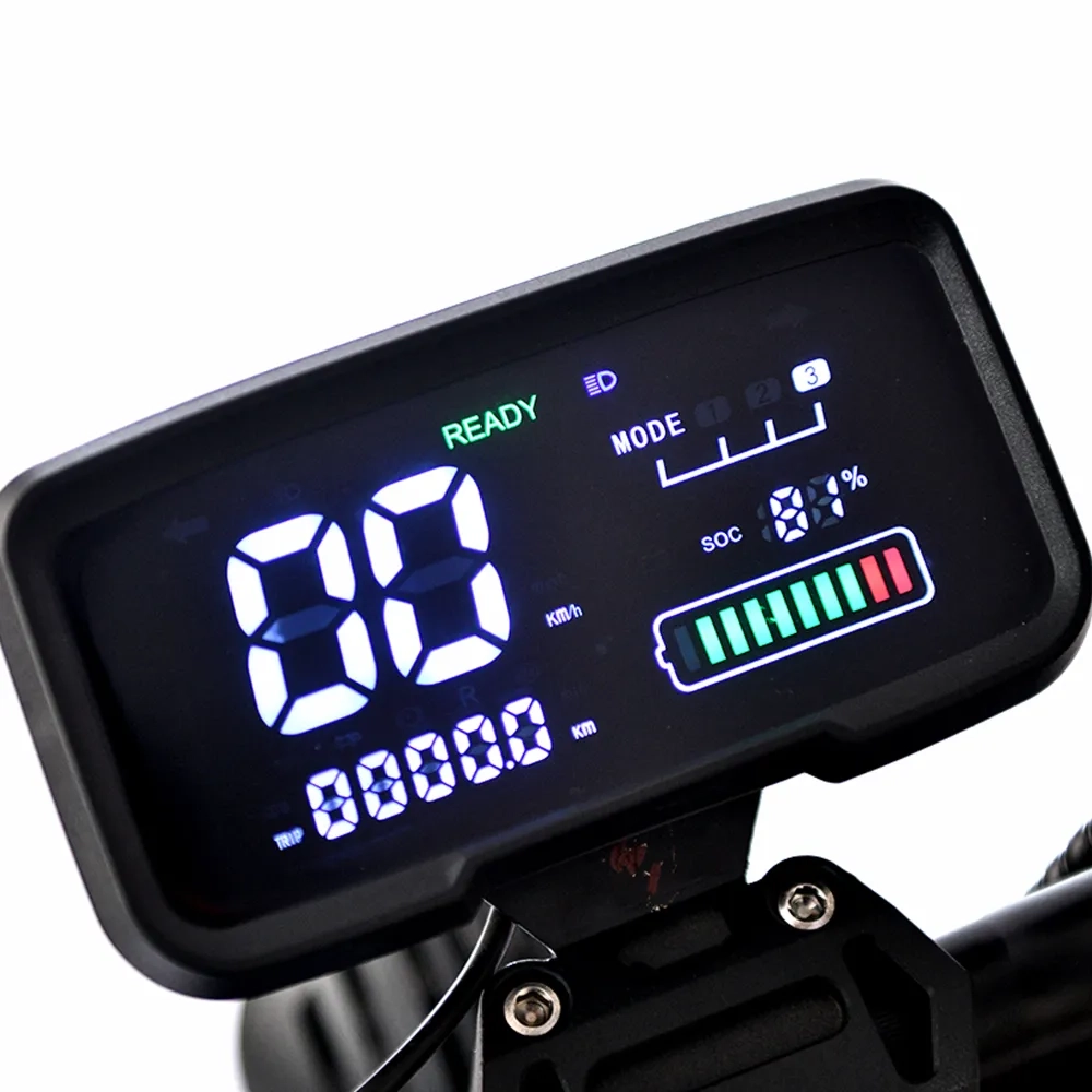 Электроскутер CityCoco WHITE SIBERIA BLACK SEA (SILVER) 5000W