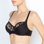 Бюстгальтер-балконет на косточках с мягкими трехразрезными чашками (Размер: 95C) (Цвет: пудровый)