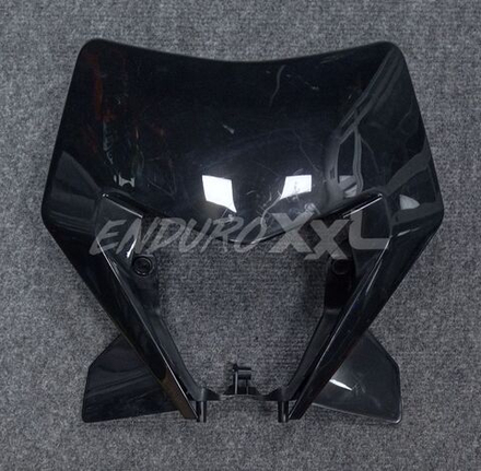 Пластик под фару (маска) (KTM 24+/GR8 с 24/Kews K23/Hengjian S7) черный