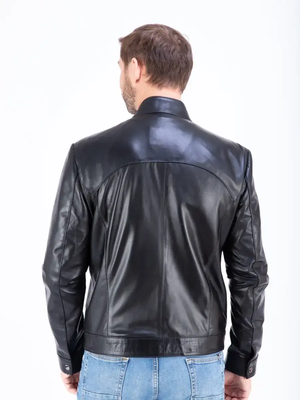 Куртка мужская  из натуральной кожи